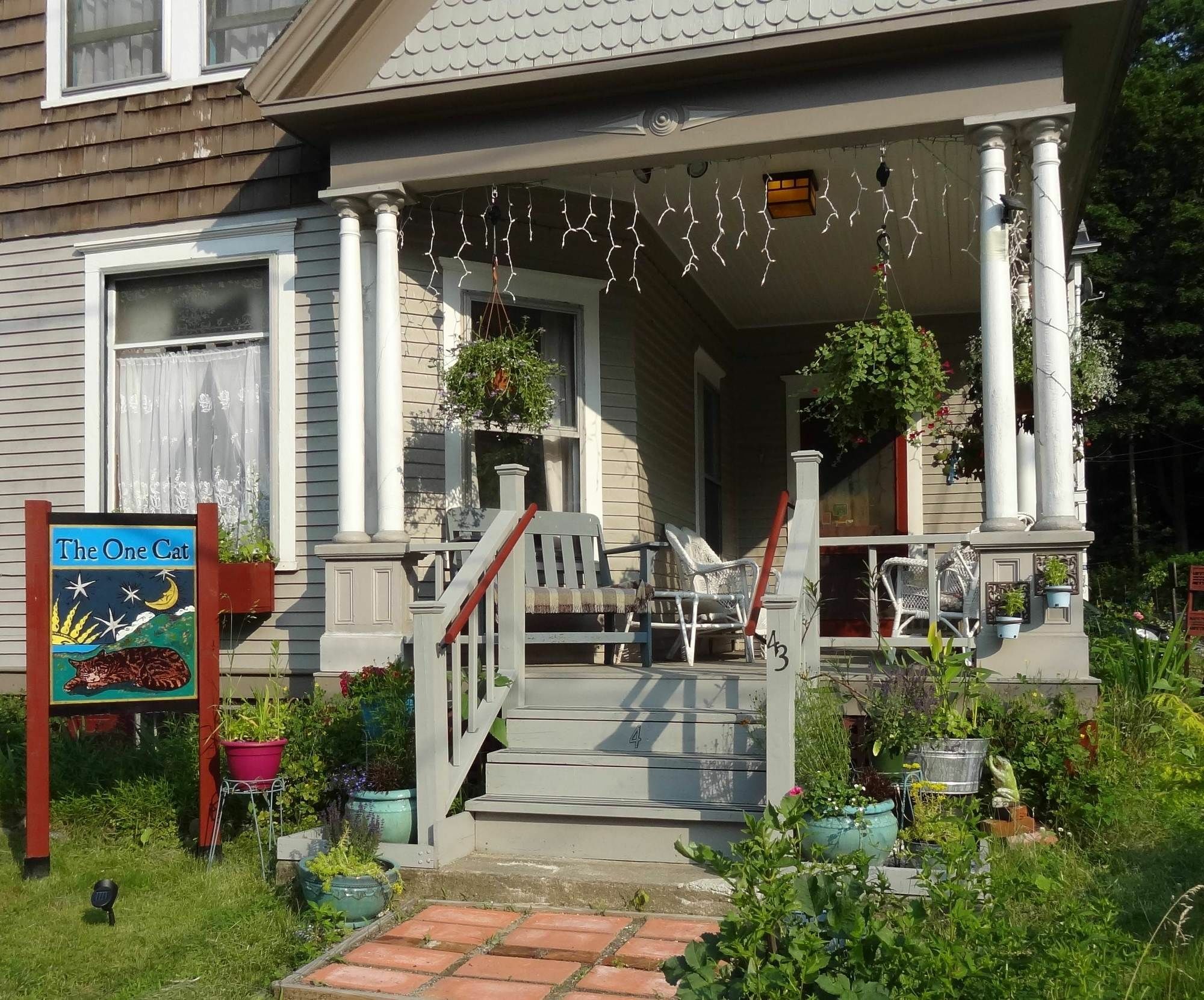 The One Cat Bed & Breakfast Brattleboro Exterior photo